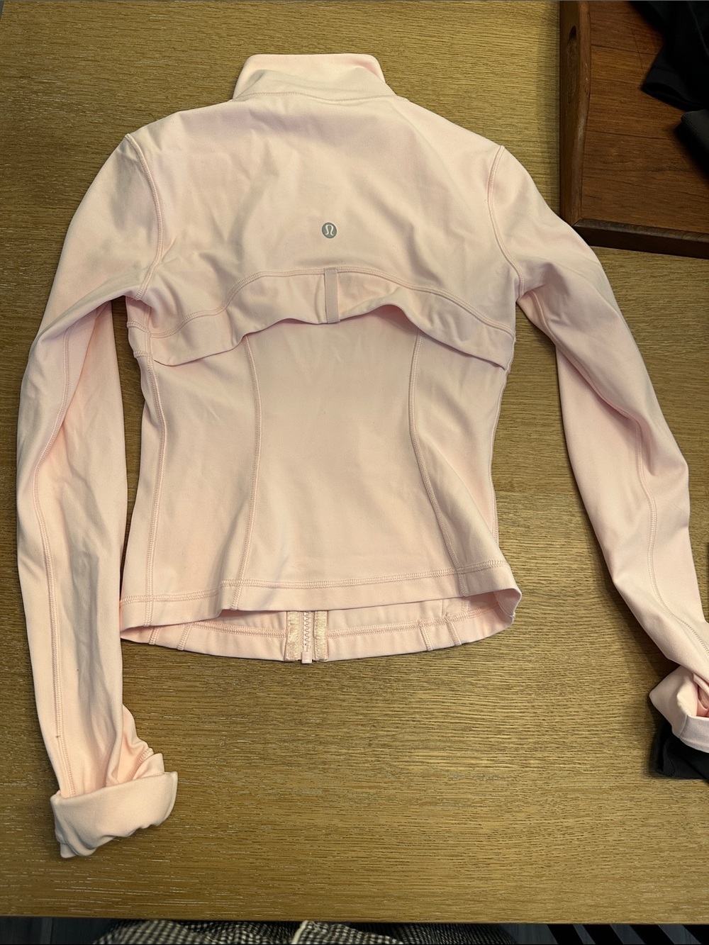 lululemon athletica Light Pink Zip-Up Athletic Jacket Strawberry Milkshake